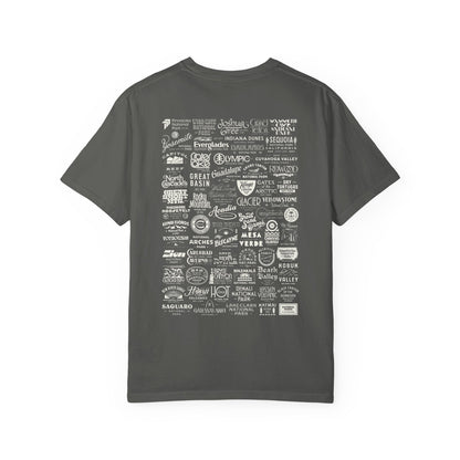 National Park Logos Vintage T-shirt.