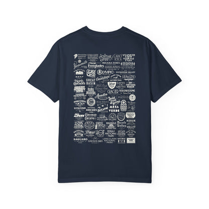 National Park Logos Vintage T-shirt.