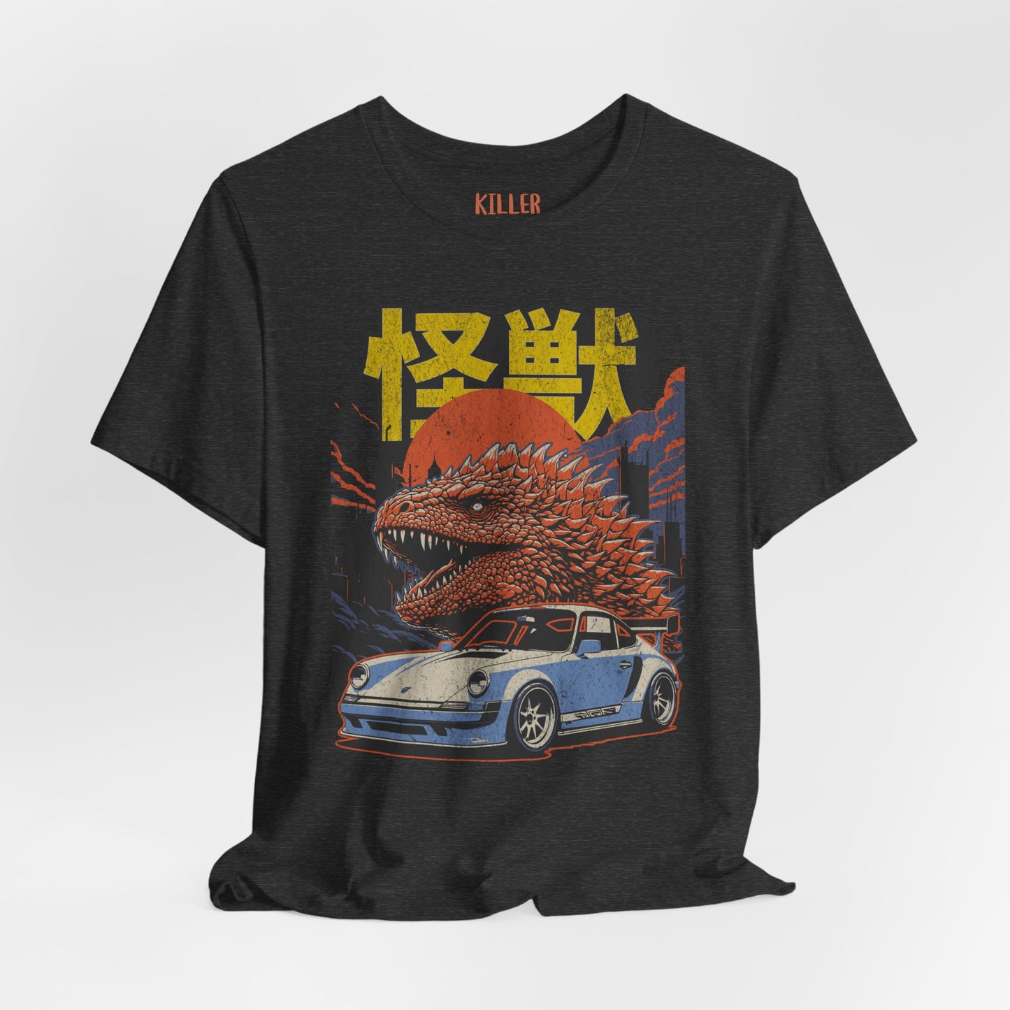 Retro Kaiju Monster Japanese Graphic Tee