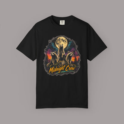 Retro Midnight Crew Raccoon T-shirt