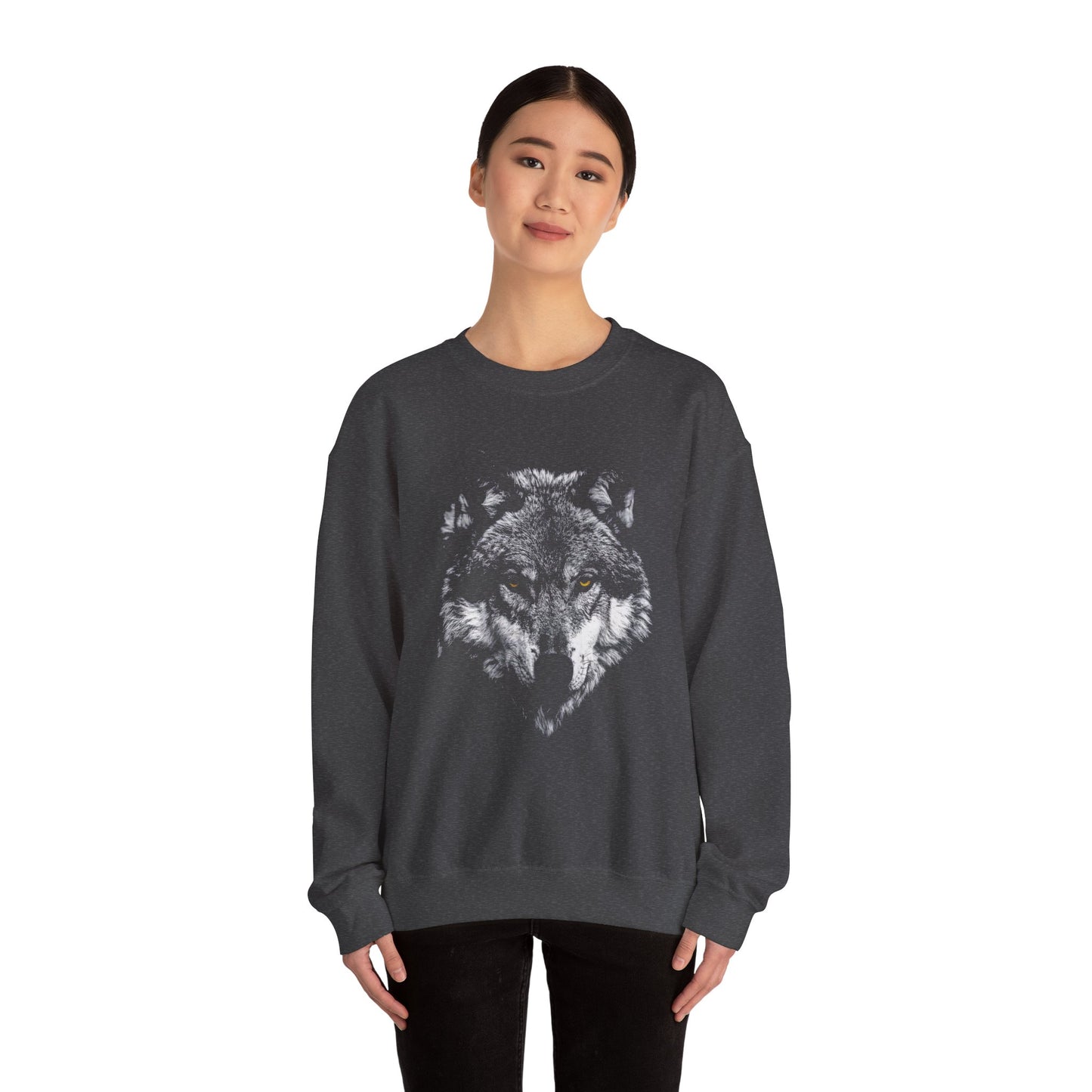 Grey Wolf Crewneck Sweatshirt