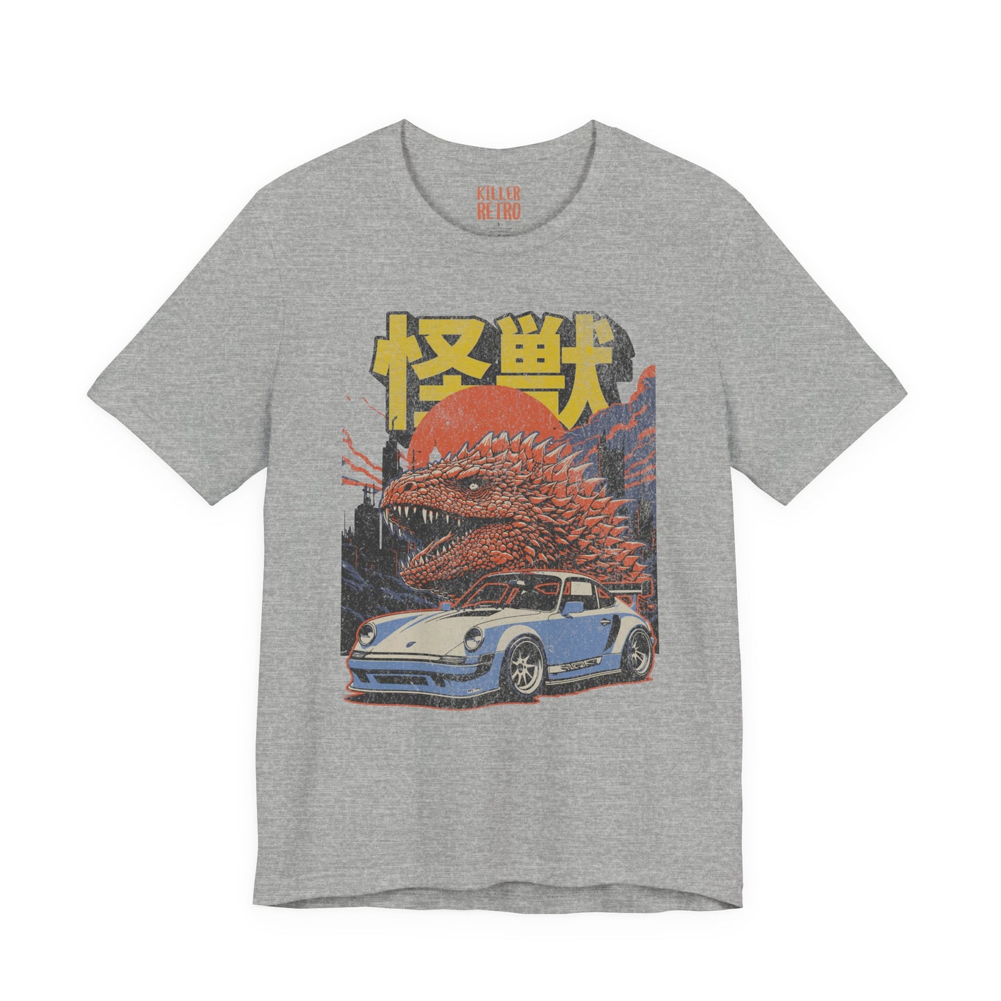 Retro Kaiju Monster Japanese Graphic Tee