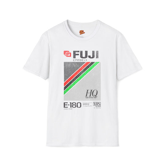 Retro 80's Fuji VHS Tape Unisex Soft-style T-Shirt