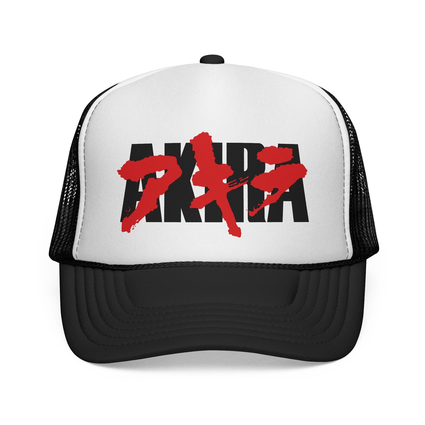 Vintage-Inspired Akira Manga Anime Trucker Cap - Retro Street Style Hat