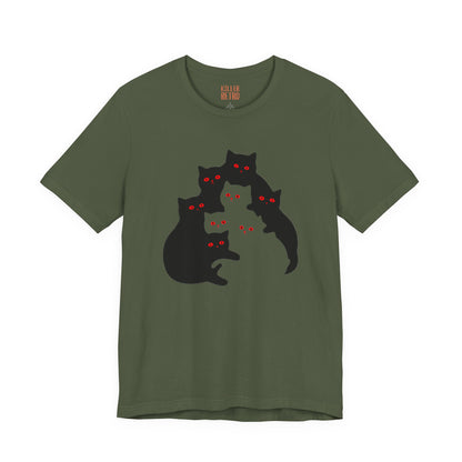 Cute Cat Family Unisex Jersey Tee