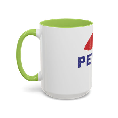 Peyote Parody Coffee Mug – Retro Distressed Graphic 11/15oz