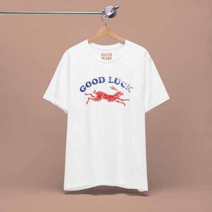 Lucky Charm Unisex Jersey Tee - Good Luck Design