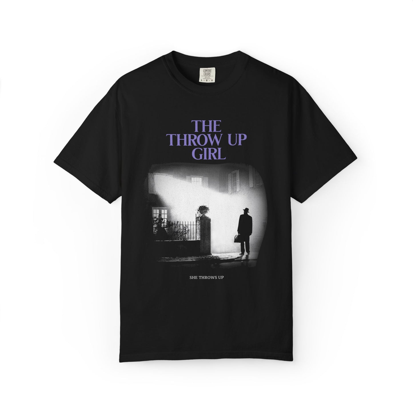 The Throw Up Girl Funny The Exorcist Meme T-shirt.