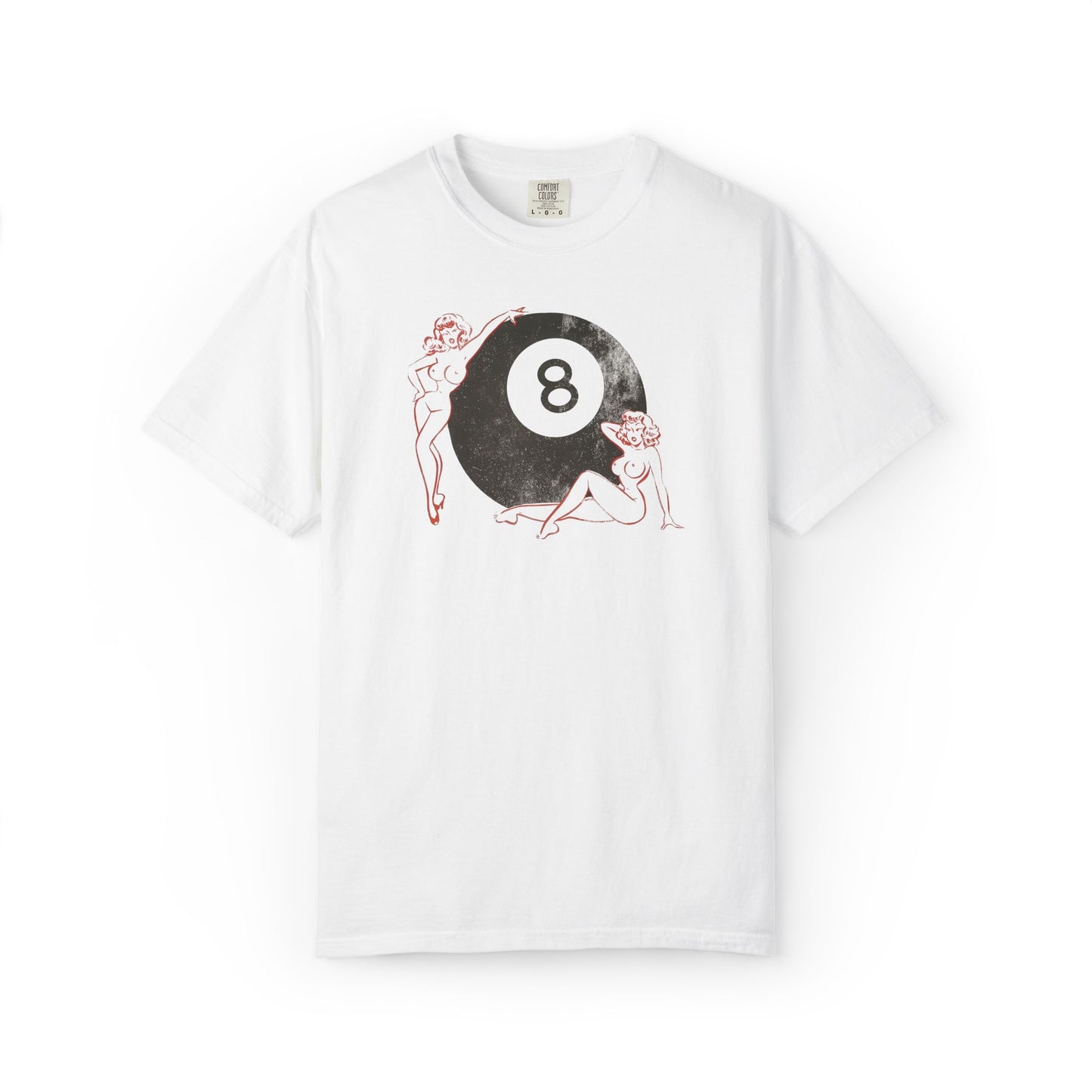 Vintage 8 Ball 50's 60's Style Graphic Unisex T-Shirt