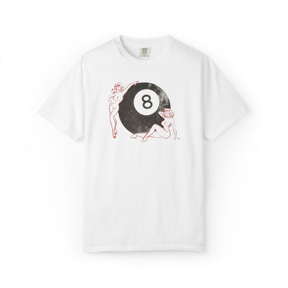 Vintage 8 Ball 50's 60's Style Graphic Unisex T-Shirt