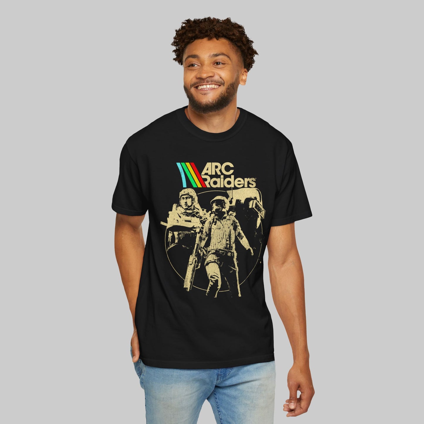 ARC Raiders Vintage Sci‑Fi T‑Shirt
