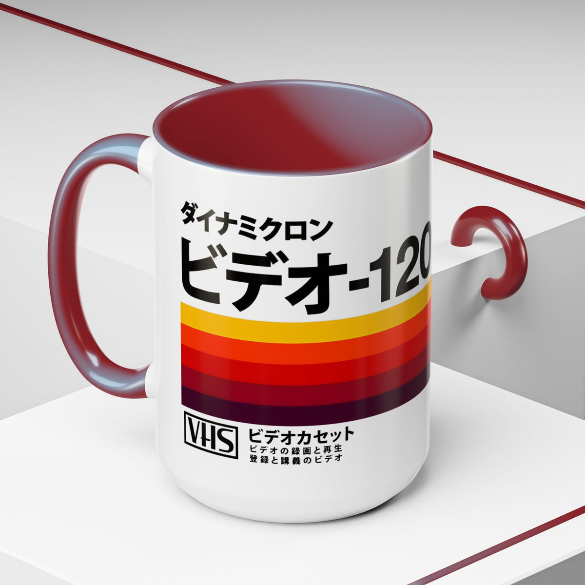 Retro Japanese VHS Tape Mug