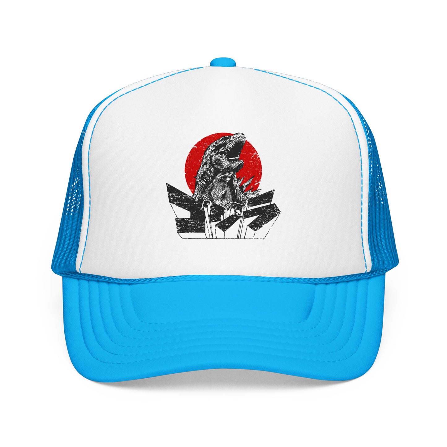 Kaiju Red Sun Trucker Hat
