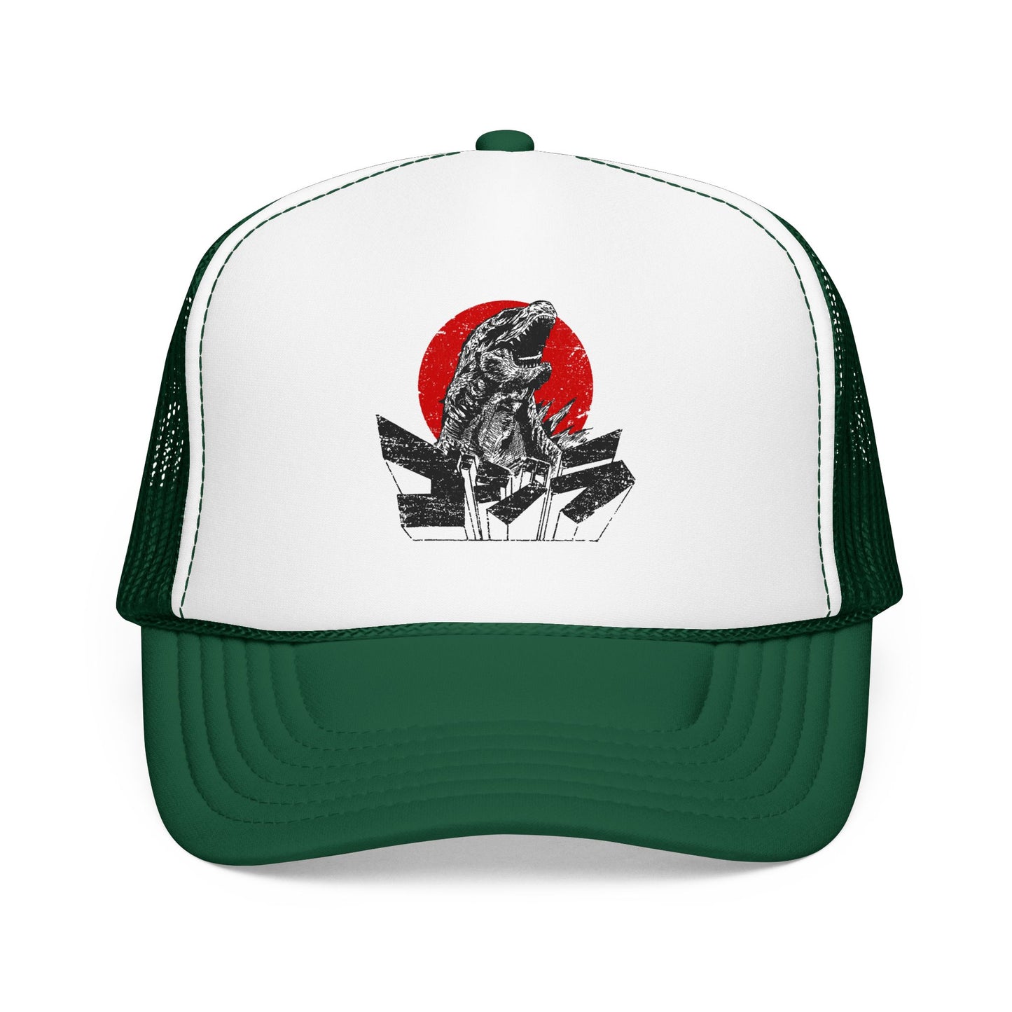 Kaiju Red Sun Trucker Hat