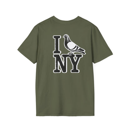 I Love NY Pigeon T-Shirt — Vintage New York City Street Tee