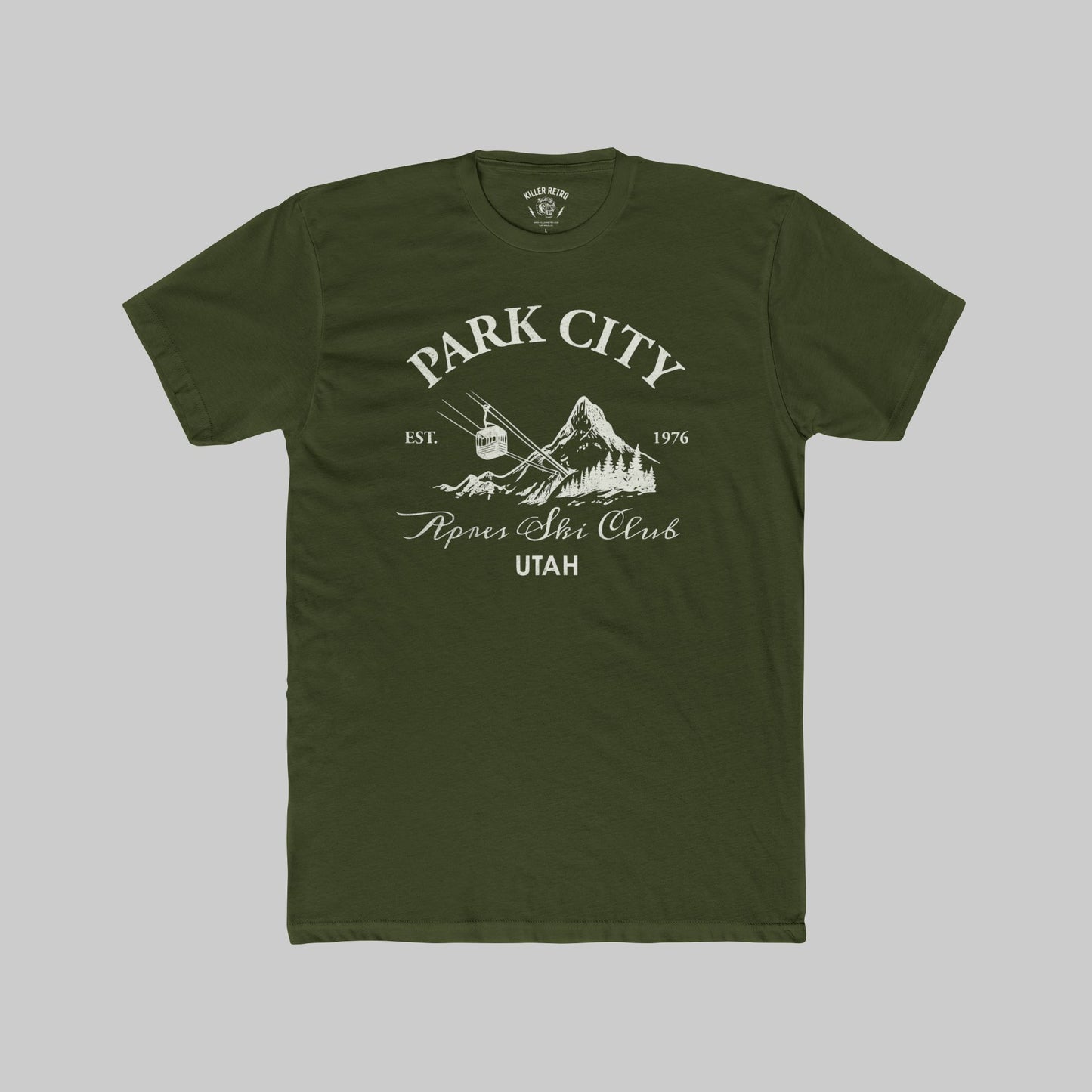 Retro Park City Utah Apres Ski Club T-Shirt