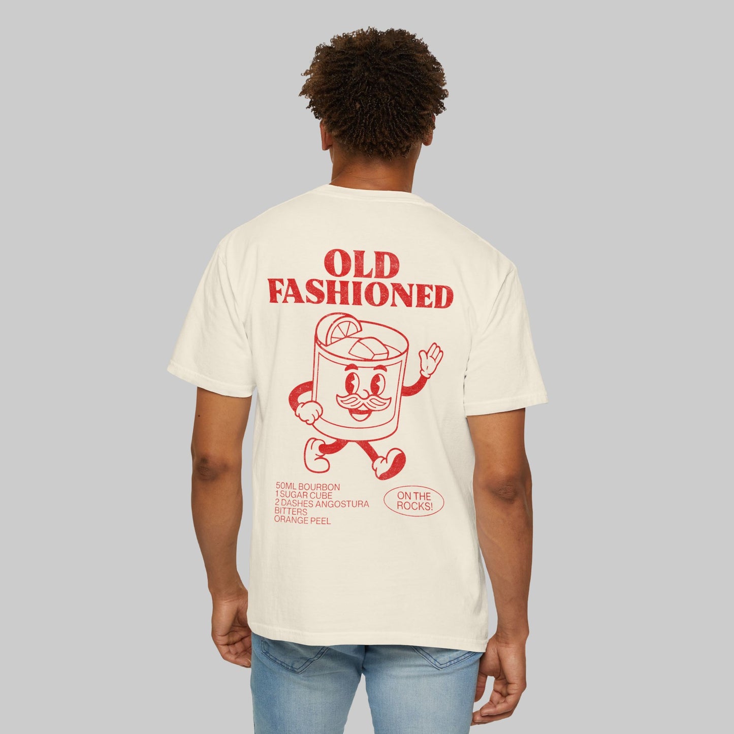 Retro Old Fashioned Cocktail Tee