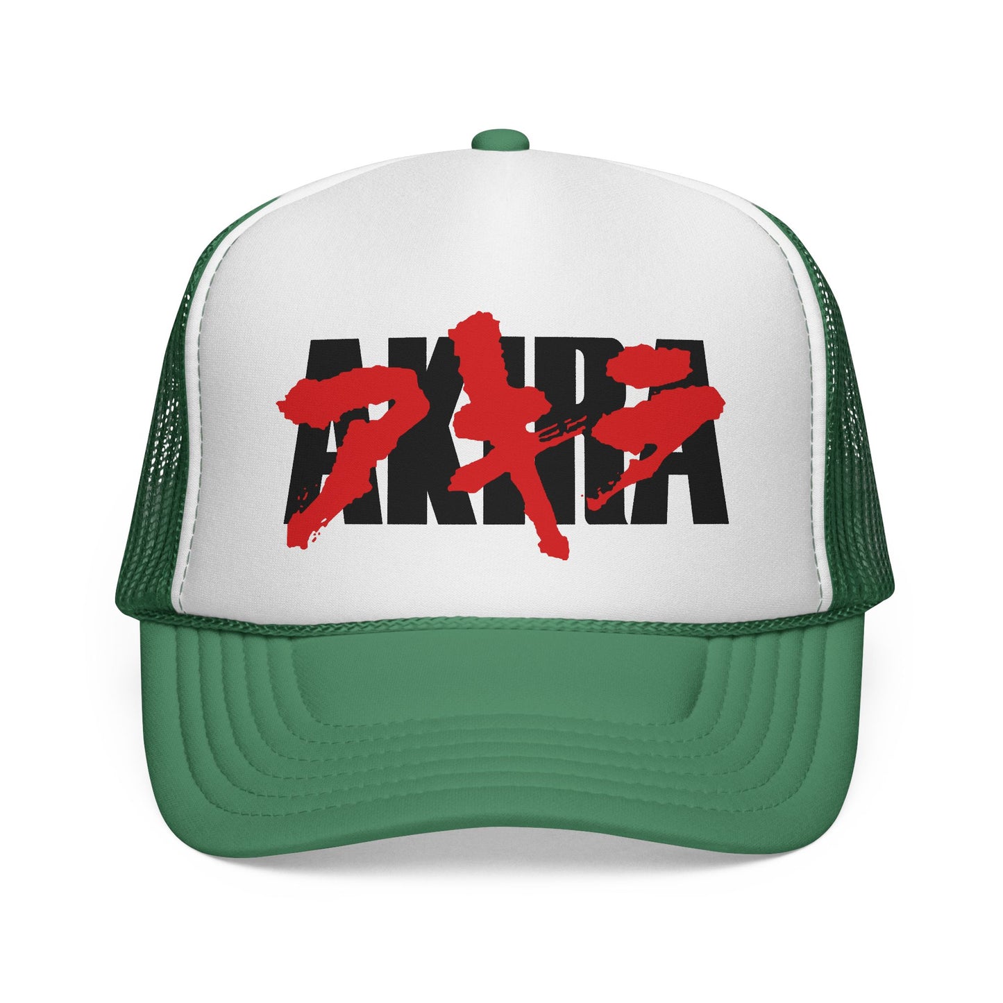 Vintage-Inspired Akira Manga Anime Trucker Cap - Retro Street Style Hat