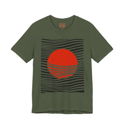 Retro Sunset Wave T-Shirt