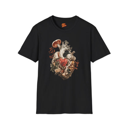 Pastoral Heart Retro Graphic T-Shirt - On Sale Now