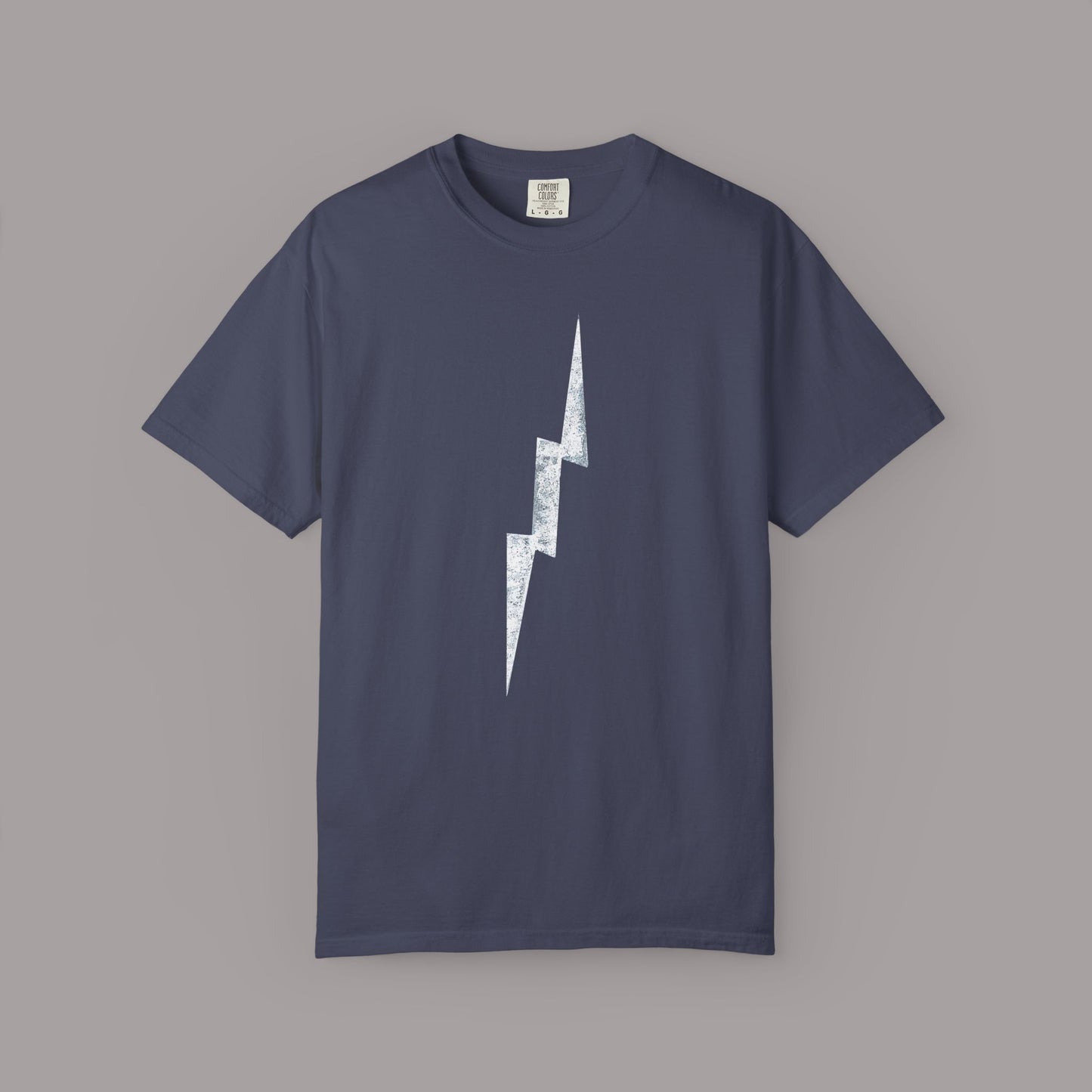 Distressed Lightning Bolt Tee
