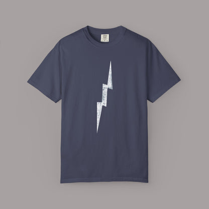 Distressed Lightning Bolt Tee
