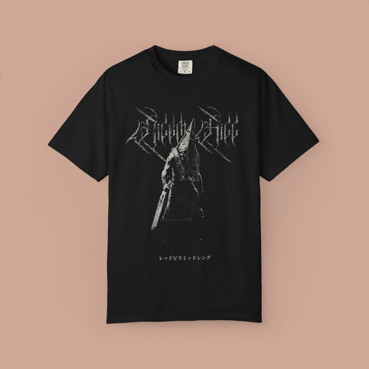 Red Pyramid Thing Vintage Gamer T-Shirt