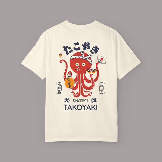 Takoyaki Octopus T-Shirt — Japanese Street Food Graphic Tee