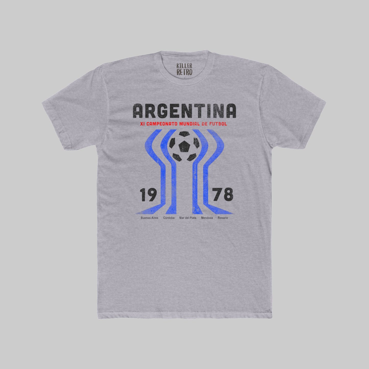 Argentina 1978 Vintage Soccer Tee