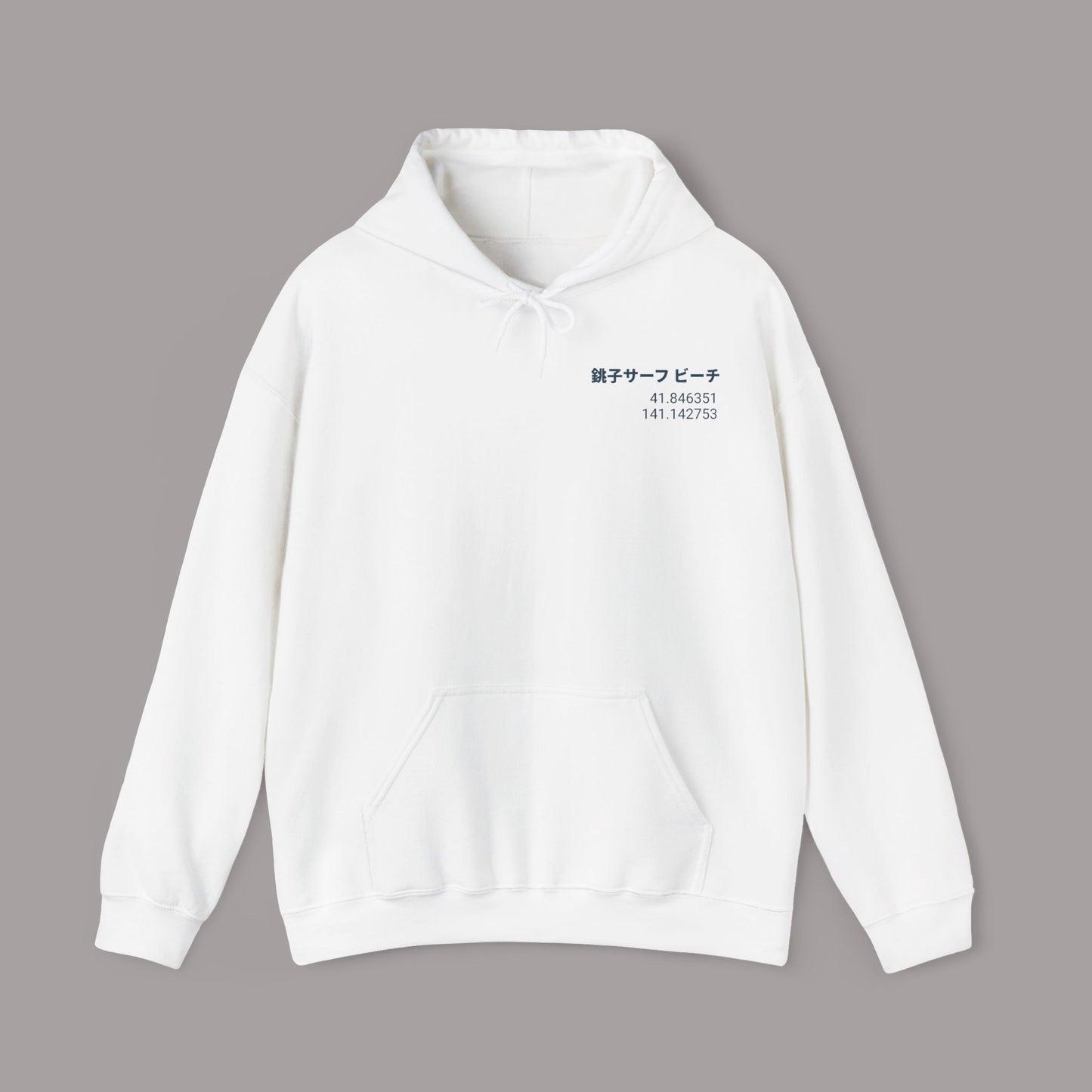 Hokkaido Wave Retro Japanese Hoodie