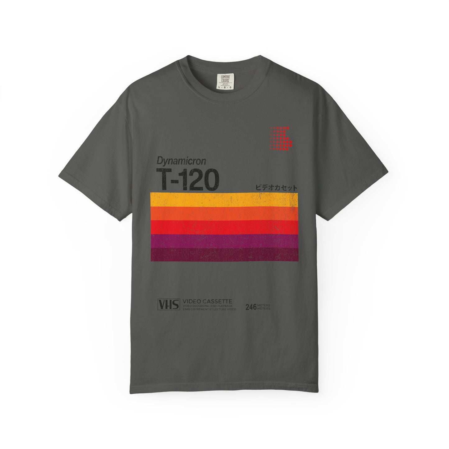 VHS  T-120 Vintage Video Tape Retro Graphic Tee.
