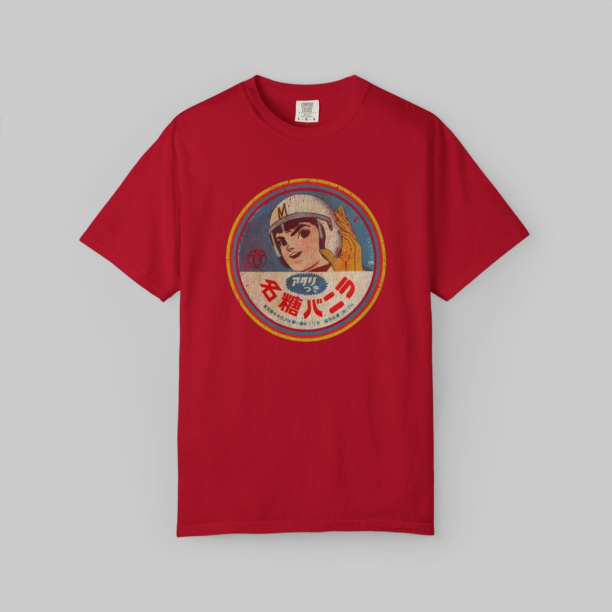 Speed Racer 1970s Japanese Anime Ice Cream Cap Graphic Tee
