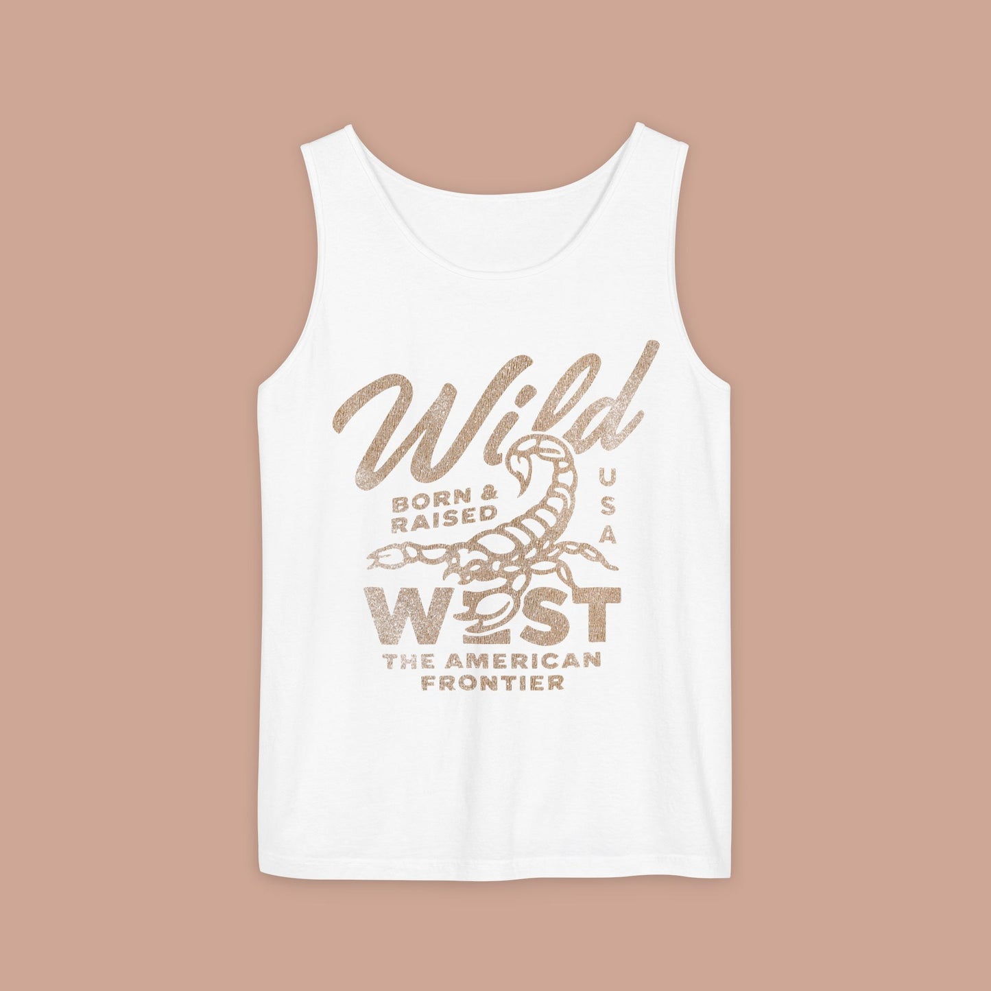 Vintage  Wild West Western Scorpion Tank Top