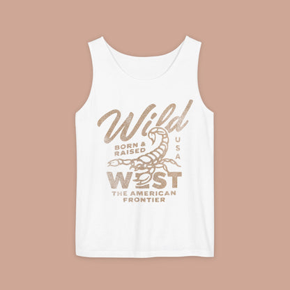 Vintage  Wild West Western Scorpion Tank Top