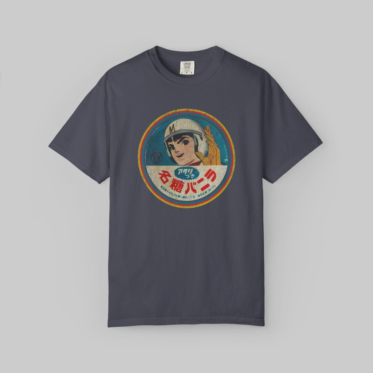 Speed Racer 1970s Japanese Anime Ice Cream Cap Graphic Tee