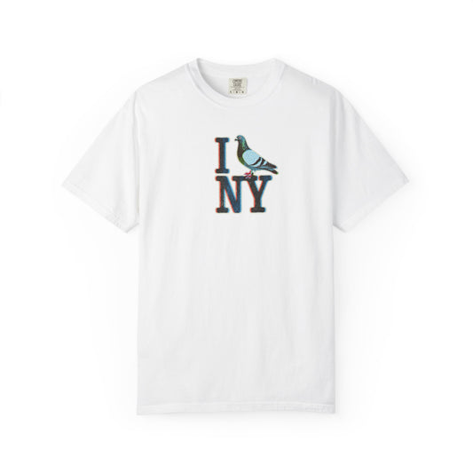 I (Pigeon) NY T-Shirt — Retro New York City Pigeon Tee