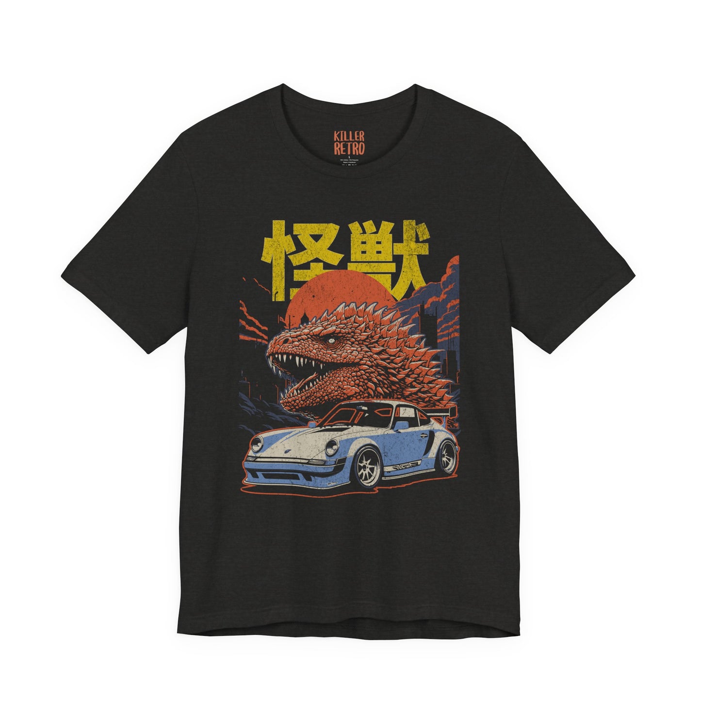 Retro Kaiju Monster Japanese Graphic Tee