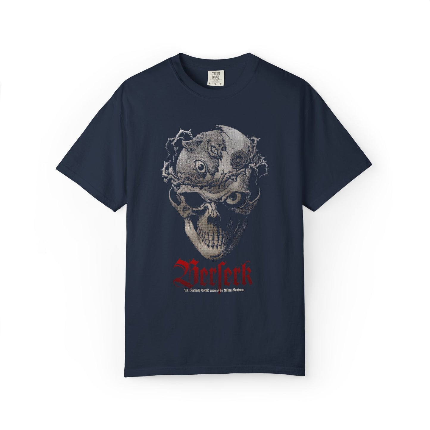 Berserk Vintage Manga Anime Graphic T-shirt