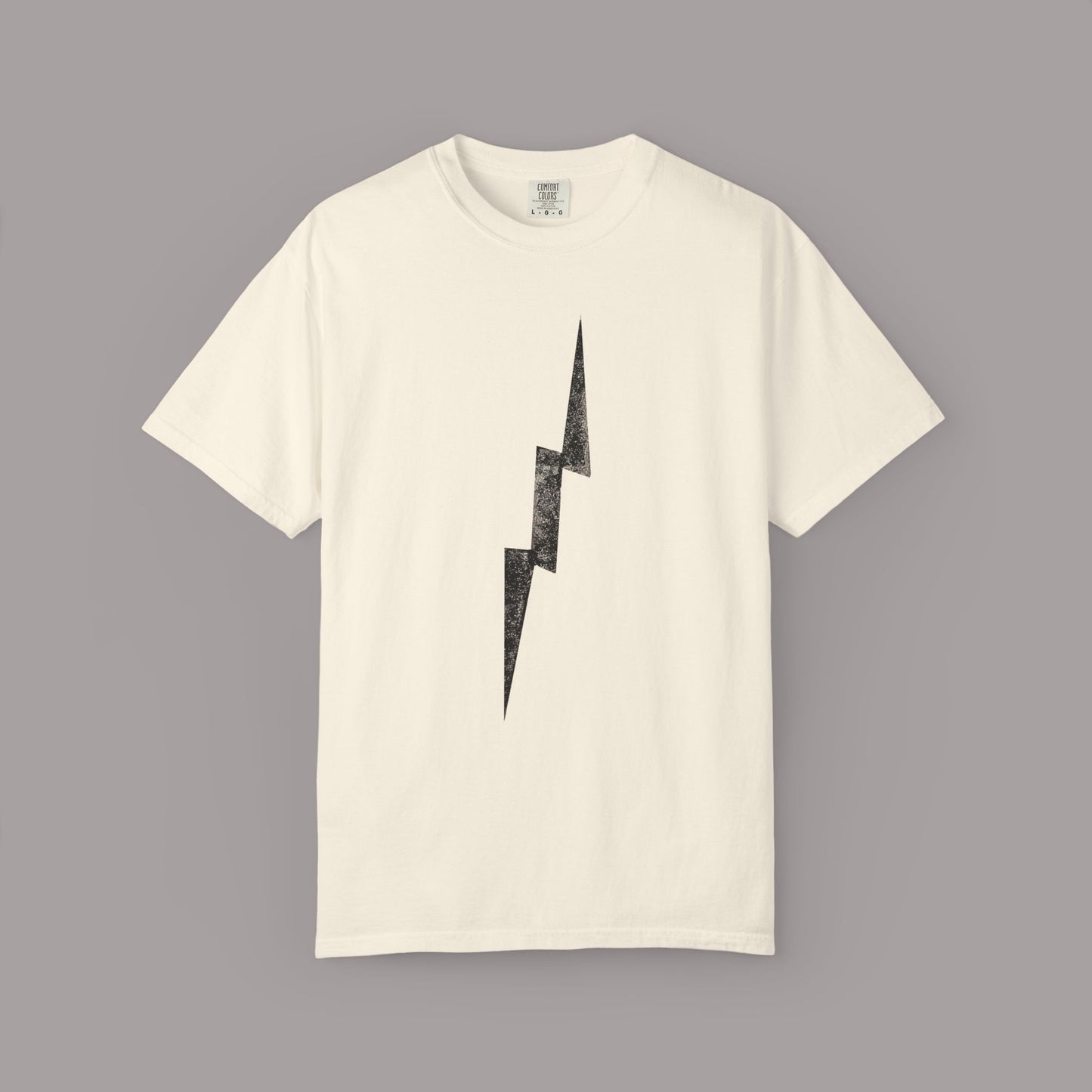 Distressed Lightning Bolt Tee