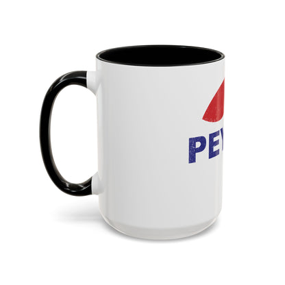 Peyote Parody Coffee Mug – Retro Distressed Graphic 11/15oz