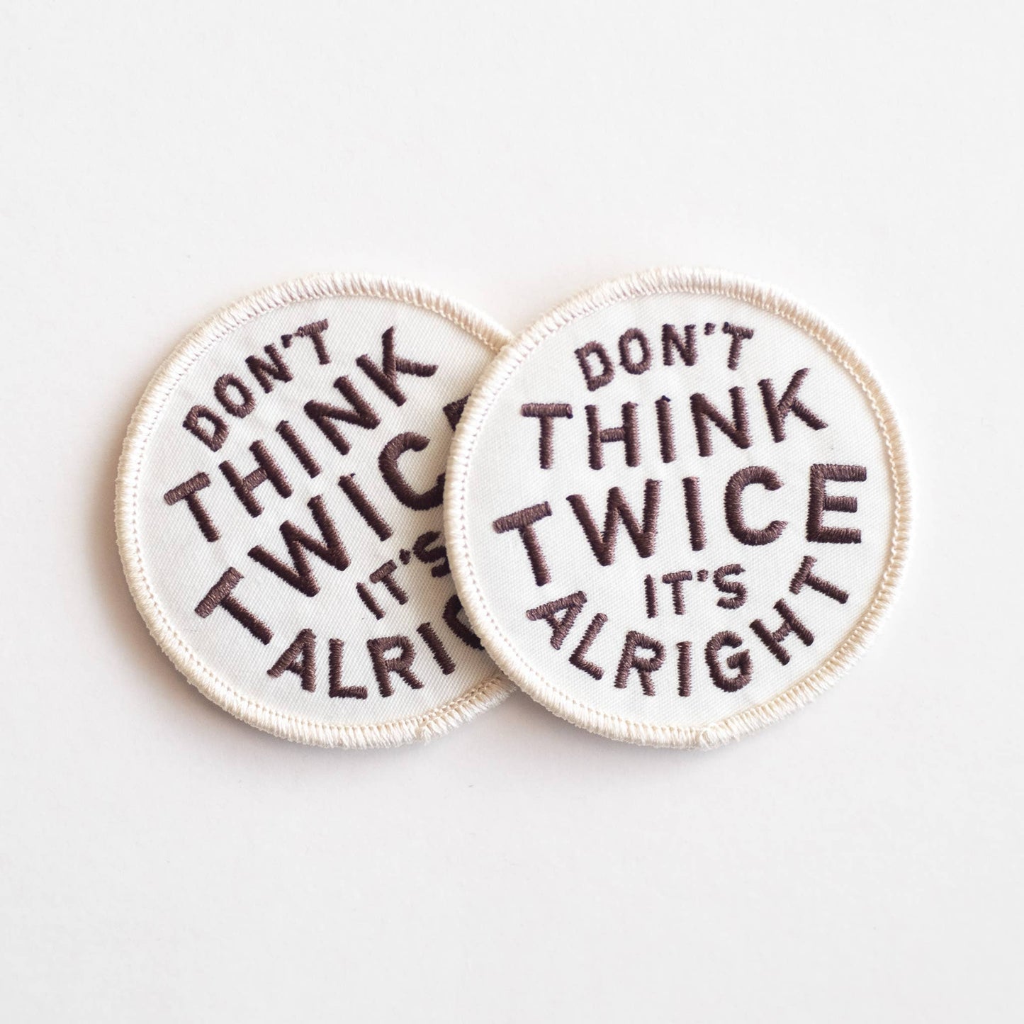 Union Made - Bob Dylan Embroidered Iron on Patch