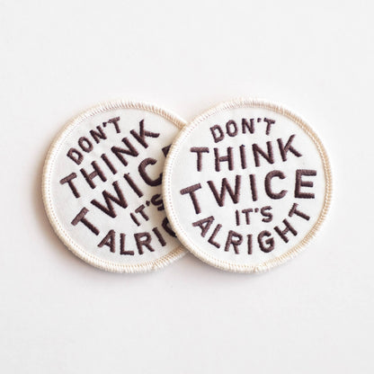 Union Made - Bob Dylan Embroidered Iron on Patch