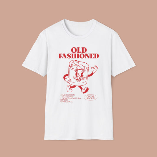 Old Fashioned Retro Cocktail T-Shirt
