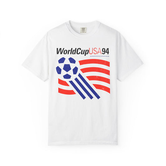 Vintage Soccer T-shirt. WorldCup 94 USA  Retro Graphic Tee. Football-Soccer Lovers T-shirt.