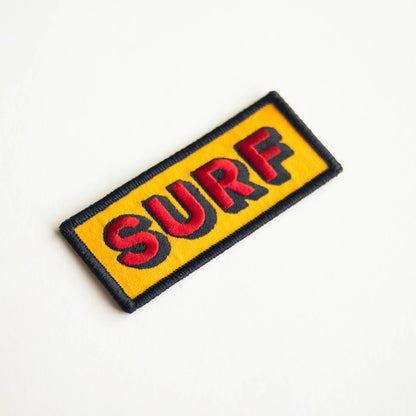 Union Made - SURF Embroidered Iron on Patch