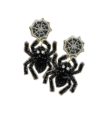 Lily Posh - Spider Seed Bead Earring 