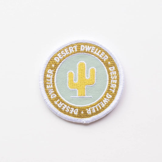 Union Made - Desert Dweller Embroidered Iron on Patch