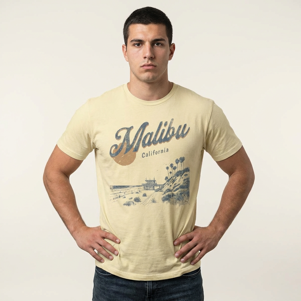Malibu California Graphic Tee