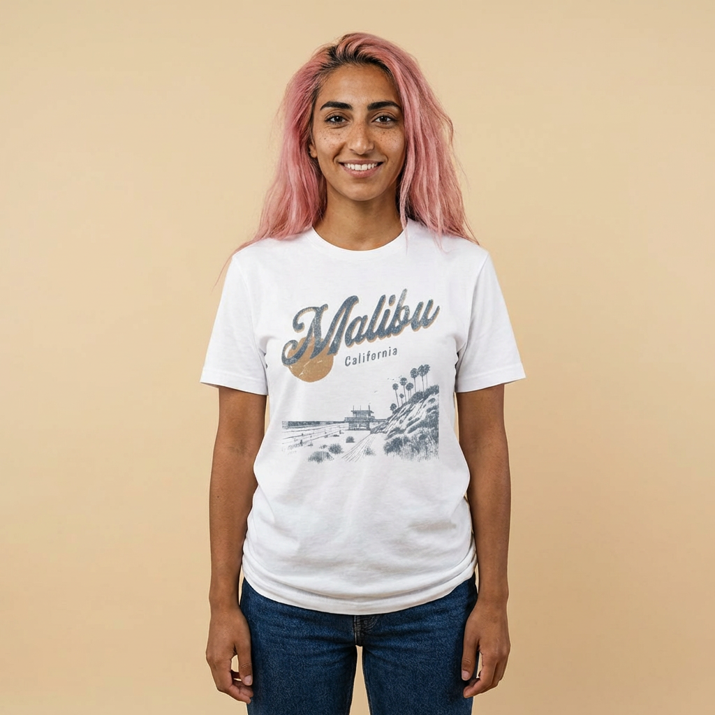 Malibu California Graphic Tee