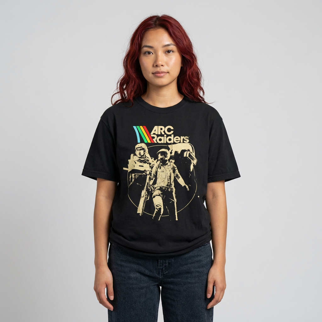 ARC Raiders Vintage Sci‑Fi T‑Shirt